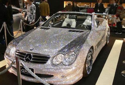  "مرسيدس بنز SL500" مرصعة بالماس